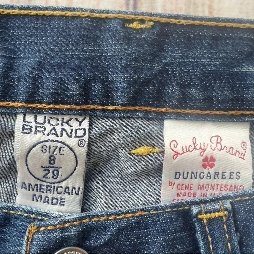 Lucky brand Dungarees Women’s boot jeans size 8/29 - Picture 6 of 12